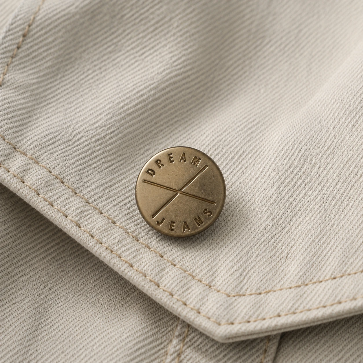 BT-216 metal button