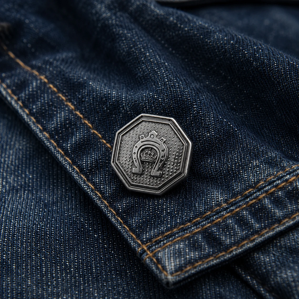 BT-225 metal button