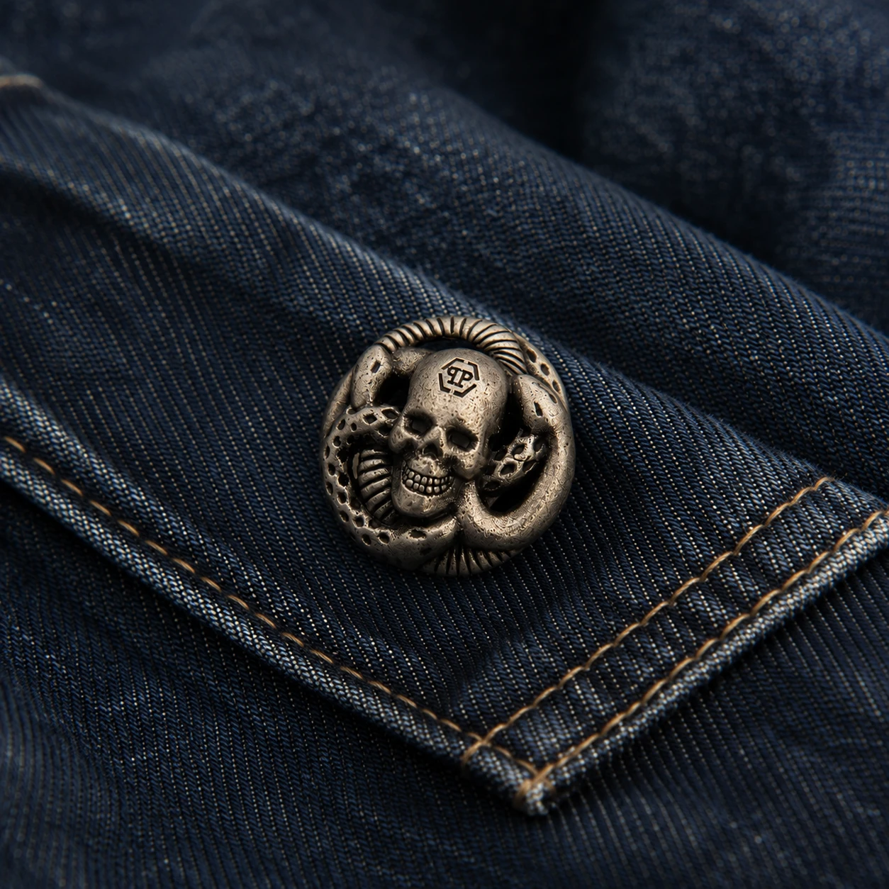 BT-228 metal button